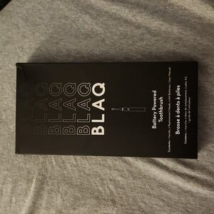 blaq battery powered toothbrush